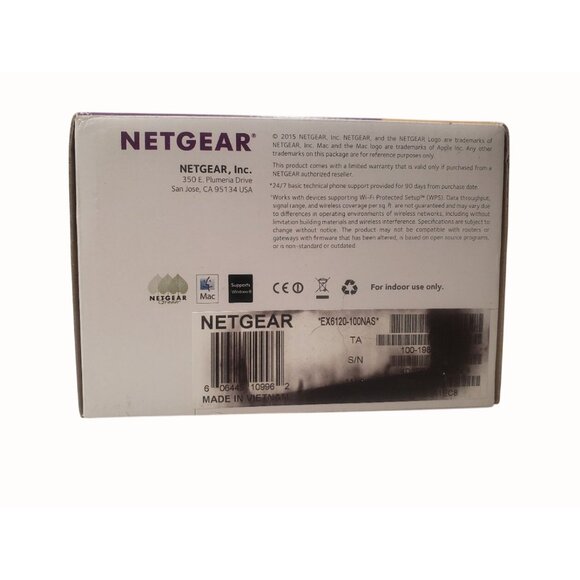 NETGEAR Wi-Fi Range Extender EX6120 - Coverage Up to 1500 Sq Ft and 25 Devices - Picture 10 of 10